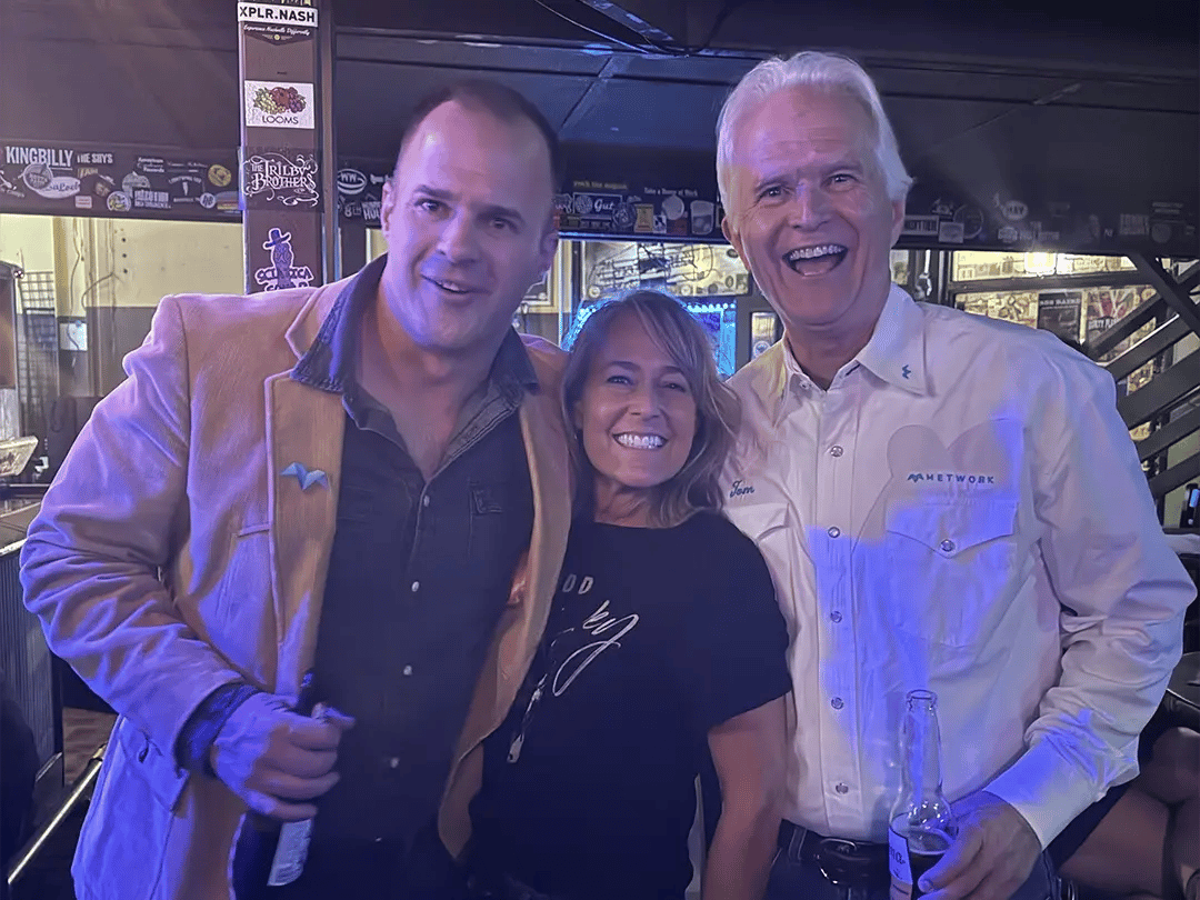 Metwork co-founders Jack (left) and Tom (right) Metier with Julie Ostrovsky, Deputy Executive Director of Nevada Justice Association.